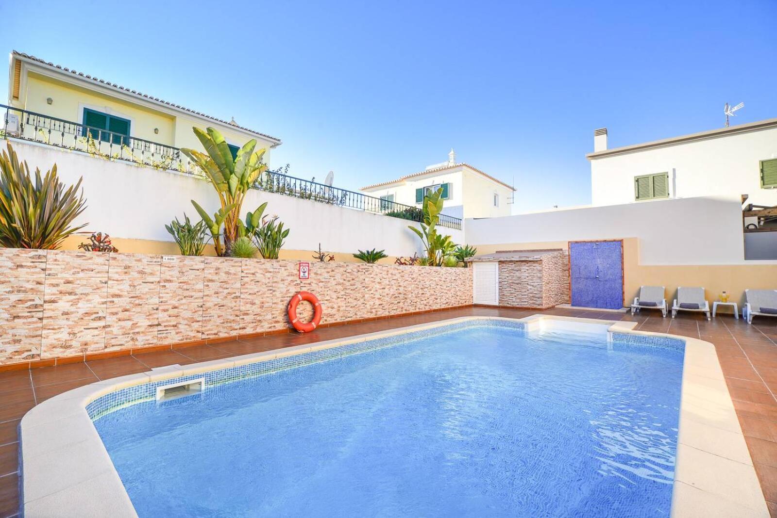 Vila com piscina a 5 minutos da Praia Alcantarilha Exterior foto